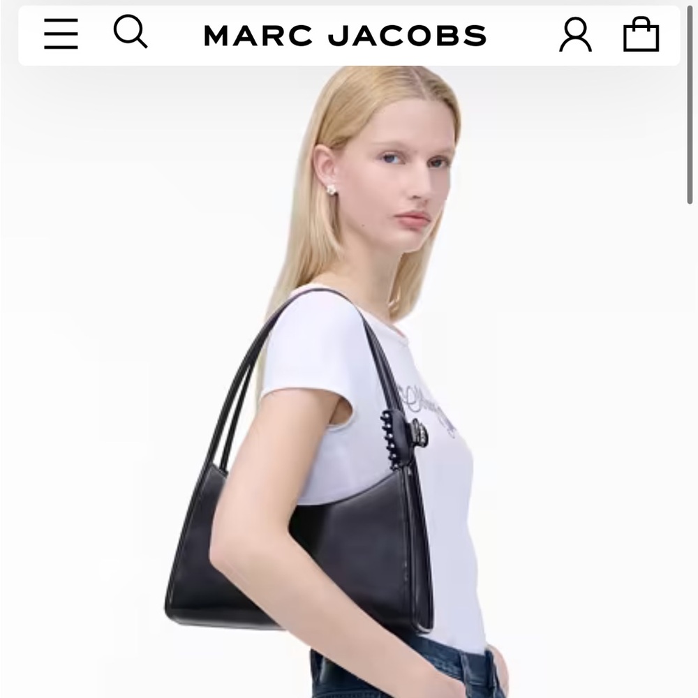 Marc Jacobs Glam Claw Clip Shoulder Bag